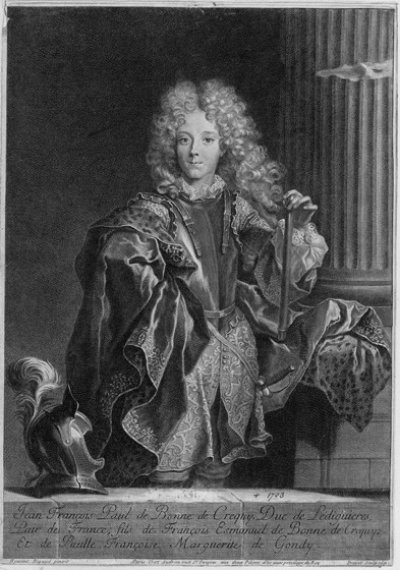 1686 - Jean-François de Paule de Créquy de Bonne (gr. P. Drevet)